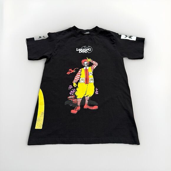 The Laughing Dead Other - The Laughing Dead Mens Black 2023 Clown Batman Short Sleeve T-Shirt Size S Small